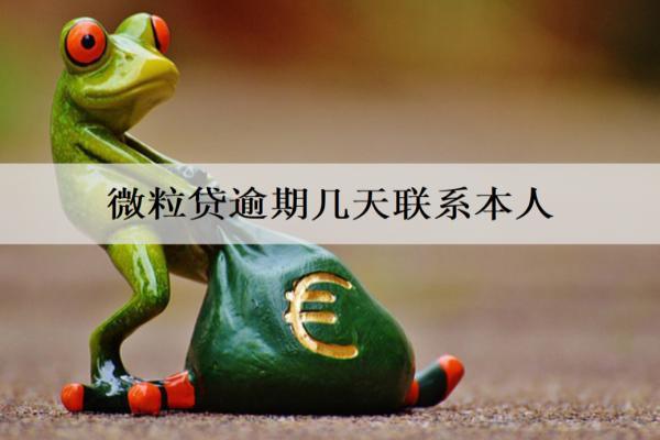 微粒貸逾期幾天聯(lián)系本人？微粒貸詳細(xì)催收流程分享