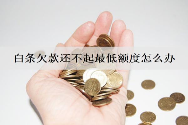 白條欠款還不起最低額度怎么辦？會(huì)有什么后果？