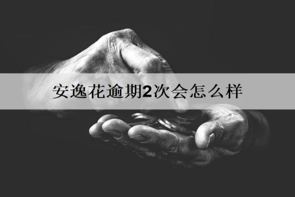 安逸花逾期2次會怎么樣？還能協(xié)商還款嗎？