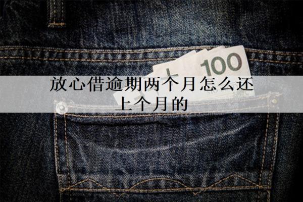 放心借逾期兩個(gè)月怎么還上個(gè)月的錢(qián)？