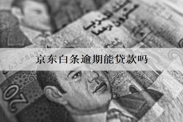 京東白條逾期能貸款嗎？