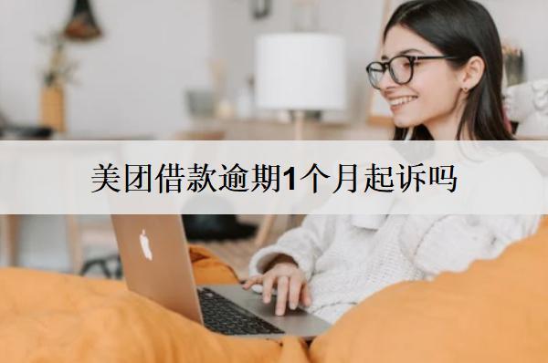美團(tuán)借款逾期1個(gè)月起訴嗎？