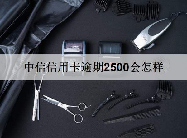 中信信用卡逾期2500會怎樣？逾期后該怎么做？
