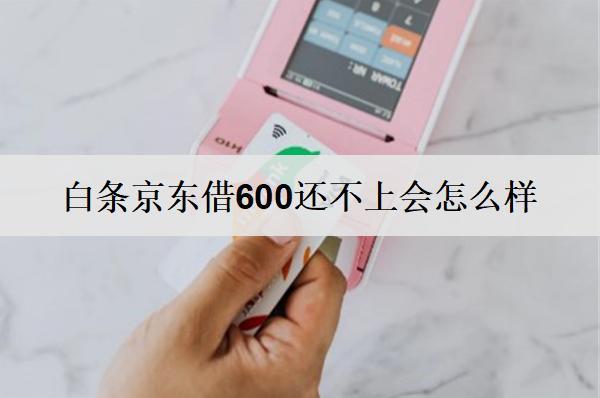 白條京東借600還不上會怎么樣？還不上能延期嗎？
