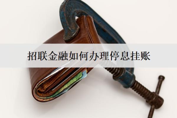 招聯(lián)金融如何辦理停息掛賬？招聯(lián)金融停息掛賬詳細(xì)辦理步驟介紹