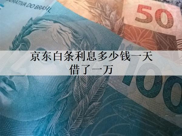 京東白條利息多少錢一天借了一萬(wàn)？借一萬(wàn)能延期嗎？