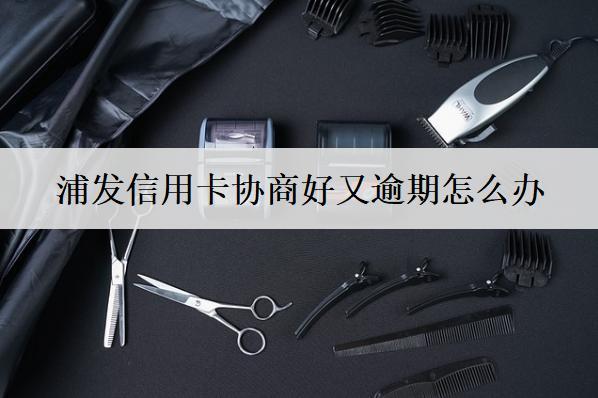浦發(fā)信用卡協(xié)商好又逾期怎么辦？原因是什么？
