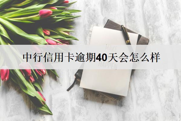 中行信用卡逾期40天會(huì)怎么樣？中行信用卡逾期后果及解決措施