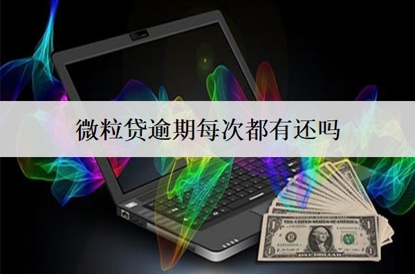 微粒貸逾期每次都有還嗎？