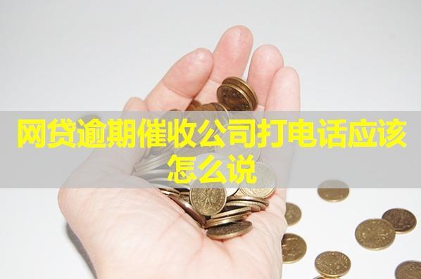 網(wǎng)貸逾期催收公司打電話應(yīng)該怎么說？