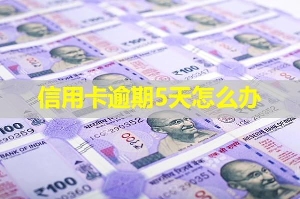 信用卡逾期5天怎么辦？會帶來哪些影響？