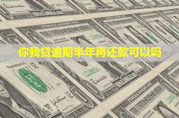 你我貸逾期半年再還款可以嗎？會凍結(jié)微信和銀行卡嗎？