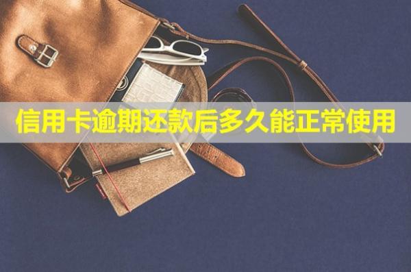 信用卡逾期還款后多久能正常使用？利息和違約金能免嗎？