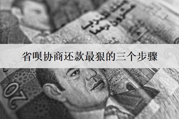 省唄協(xié)商還款最狠的三個(gè)步驟是什么？