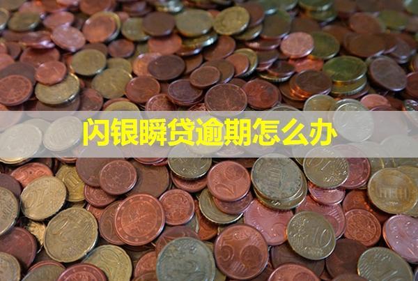 閃銀瞬貸逾期怎么辦？這三個(gè)辦法你可以試試