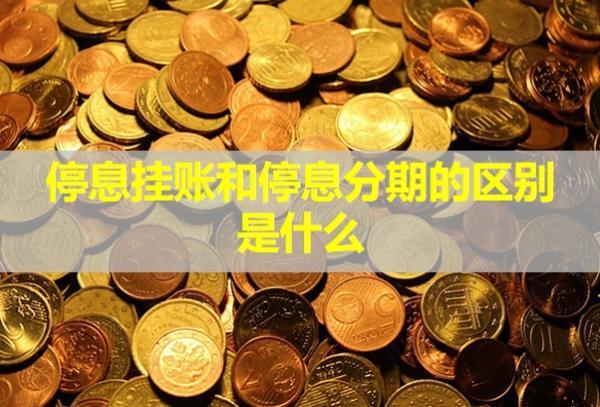 停息掛賬和停息分期的區(qū)別是什么？對(duì)信用有影響嗎？