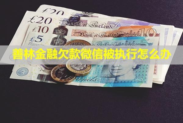 善林金融欠款微信被執(zhí)行怎么辦？還完多久解凍賬戶？