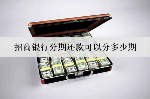 招商銀行分期還款可以分多少期？有哪些條件？