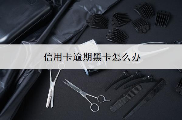 信用卡逾期黑卡怎么辦？會(huì)怎么樣？