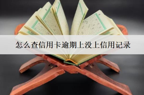 怎么查信用卡逾期上沒(méi)上信用記錄？3種查詢渠道