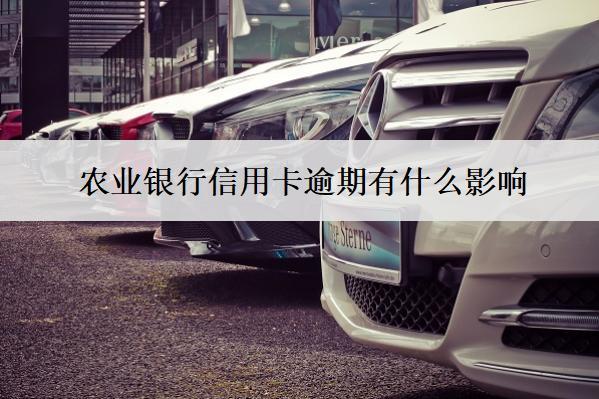 農(nóng)業(yè)銀行信用卡逾期有什么影響？怎么去協(xié)商？