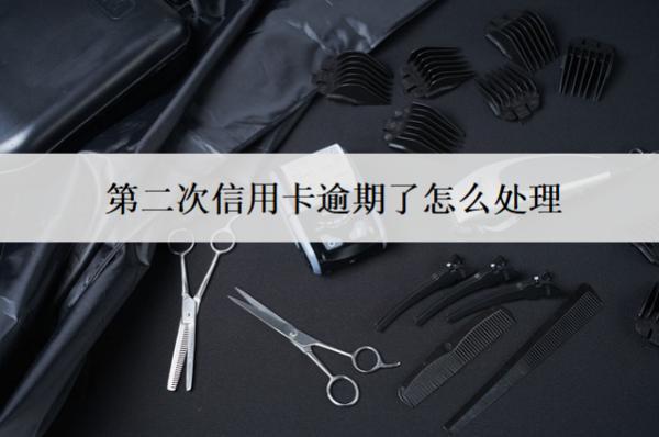 第二次信用卡逾期了怎么處理