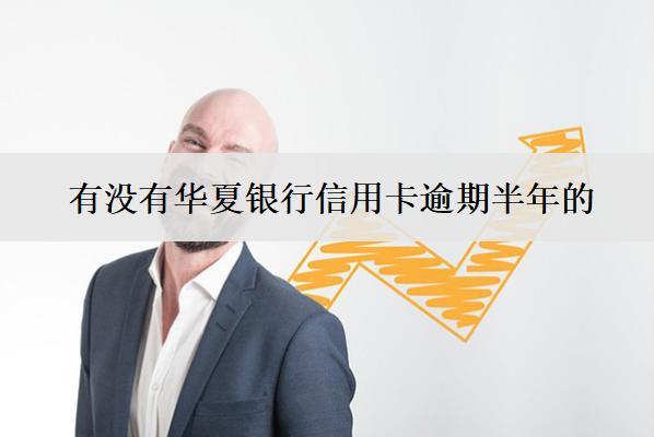 有沒有華夏銀行信用卡逾期半年的？逾期半年后果及應(yīng)對(duì)策略