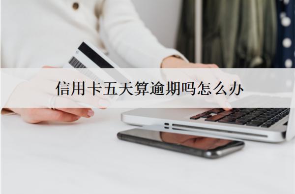 信用卡五天算逾期嗎怎么辦？會怎么樣？