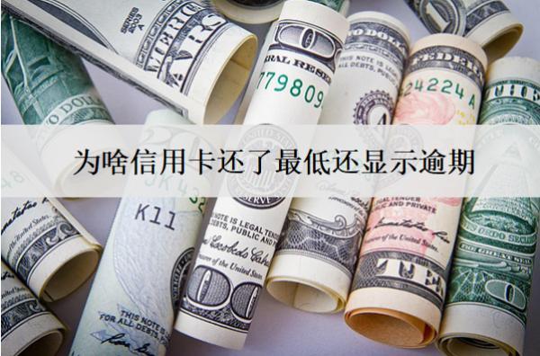 為啥信用卡還了最低還顯示逾期？怎么解決？