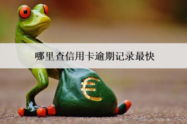 哪里查信用卡逾期記錄最快？這4個地方