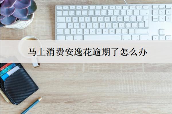 馬上消費安逸花逾期了怎么辦？會怎么樣？