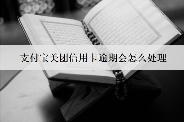 支付寶美團(tuán)信用卡逾期會怎么處理？有什么后果？