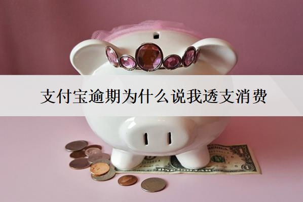 支付寶逾期為什么說(shuō)我透支消費(fèi)？
