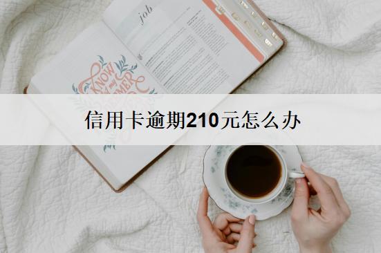 信用卡逾期210元怎么辦？會怎么樣？