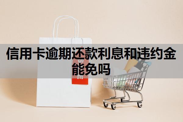 信用卡逾期還款利息和違約金能免嗎？申請(qǐng)流程與注意事項(xiàng)