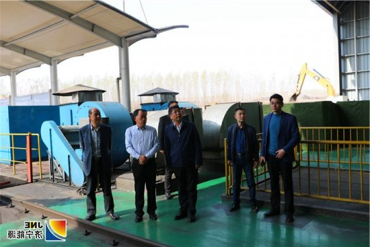 山西能投客人到物流公司参观考察