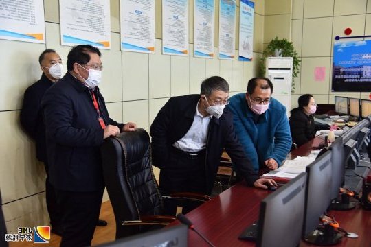 张学生到金源煤矿检查指导疫情防控和复工复产工作