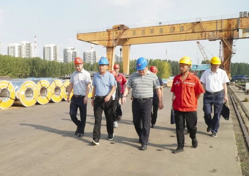 张广宇到郭庄港、龙拱港、京杭北港等港口调研