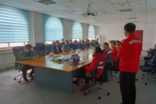 闵维带队到潍坊森达美港对标学习