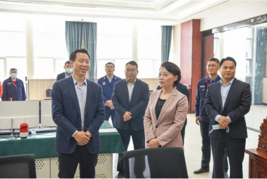 董冰到金桥煤矿督导“五一”期间安全生产工作