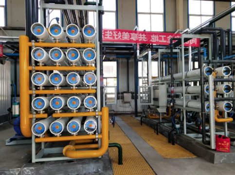 阳城煤电井下设备也“喝”上了纯净水