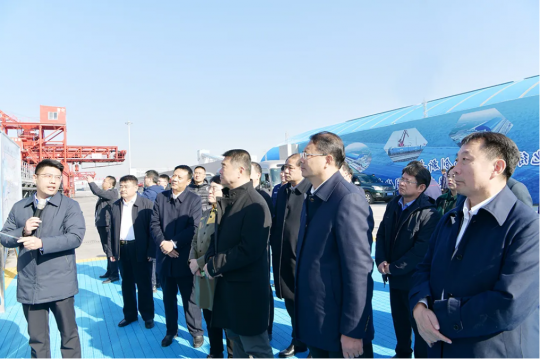 霍高原到集团公司考察调研