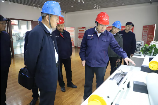 王崇景到海纳科技公司、跃进港调研