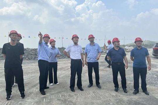 王崇景到马家寨矿业检查指导工作