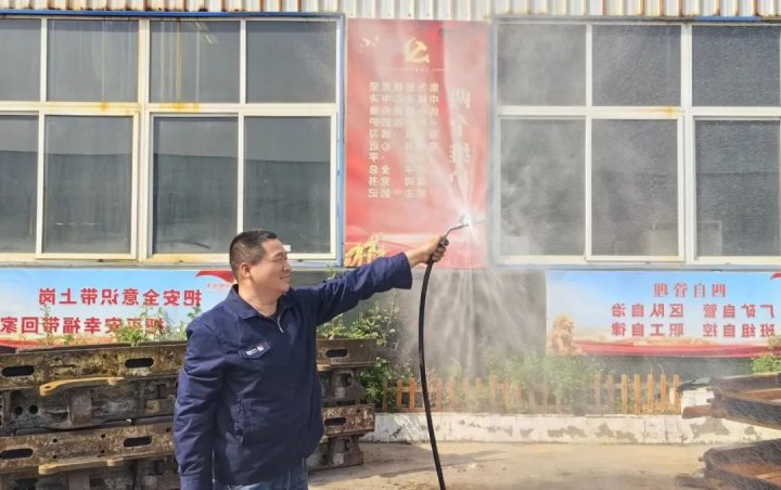 形势任务教育丨阳城煤矿投用智能化喷雾降尘装置