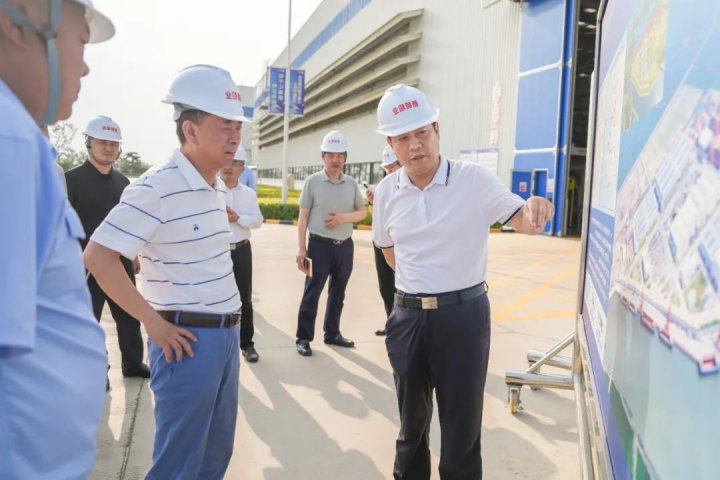 旭阳集团客人到访济宁能源集团参观调研