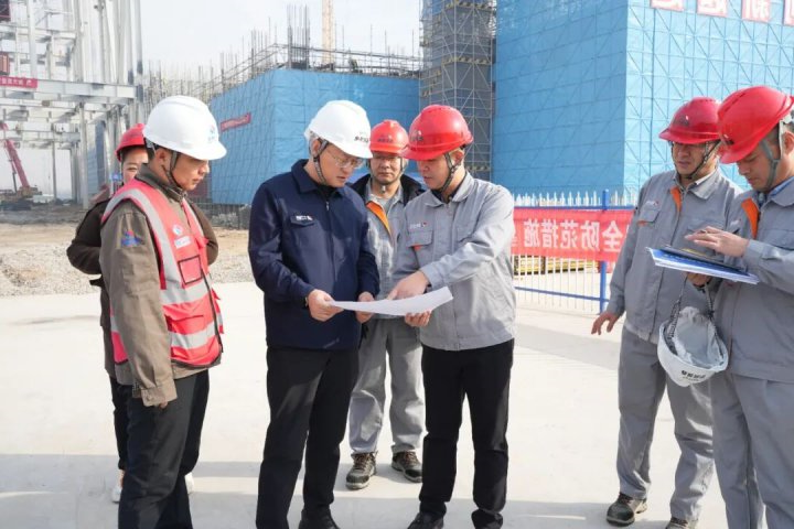 王崇景到部分重点建设项目调研督导工作